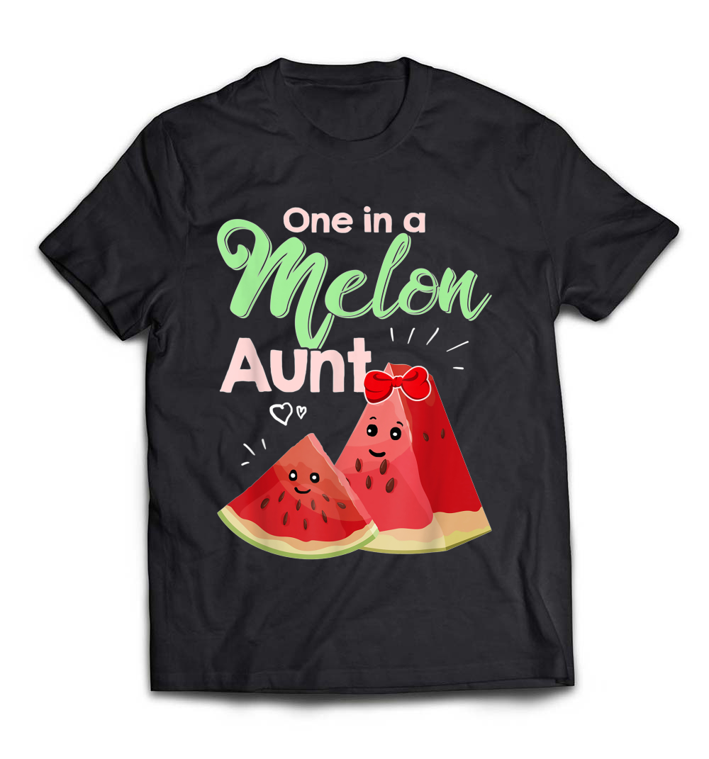 B07PDPG2HX_Black_Org_One In A Melon Aunt Shirt Funny Watermelon T Shirt_resize